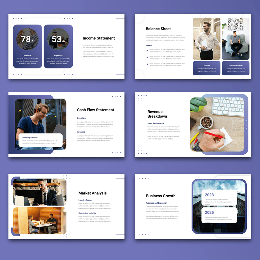 公司报告PPT模板 (PPT)