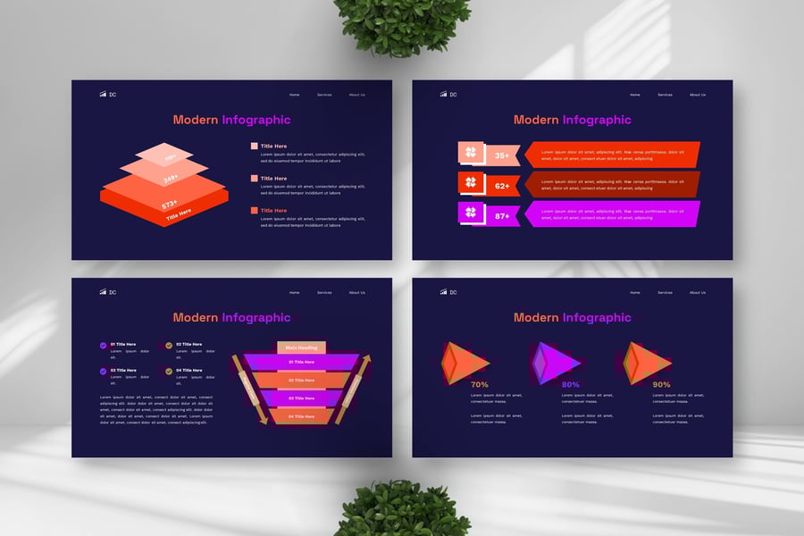 数字货币 – 技术PPT模板 (PPTX)