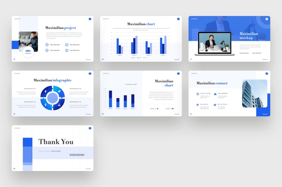 领导力营销PPT模板 (PPTX)