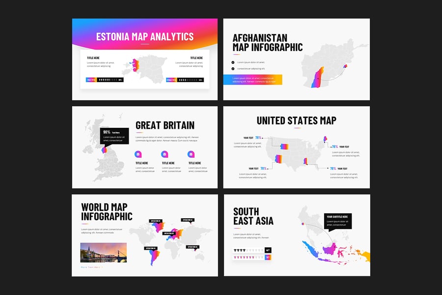 地图信息图 (PPTX)