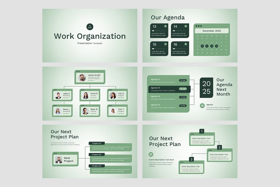 工作组织PPT模板 (PPTX)