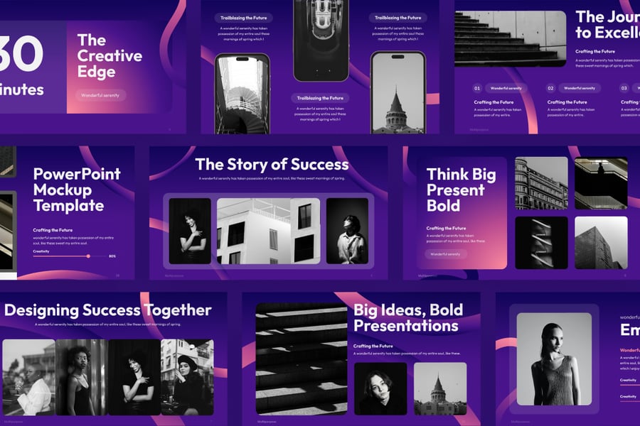 多功能PPT模板 (PPTX)