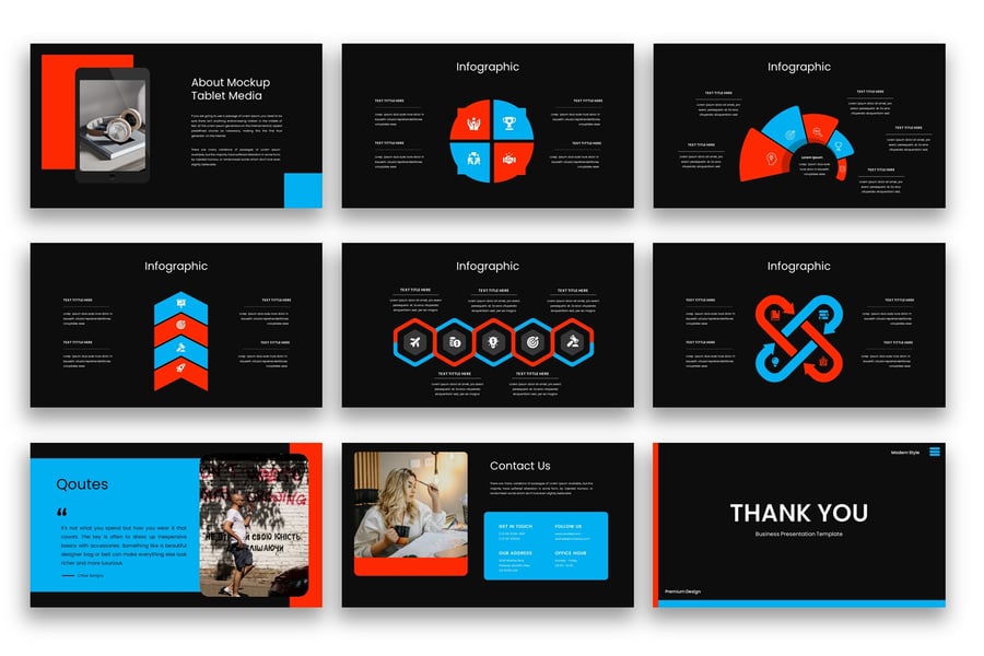 商业计划PPT模板 (PPTX)