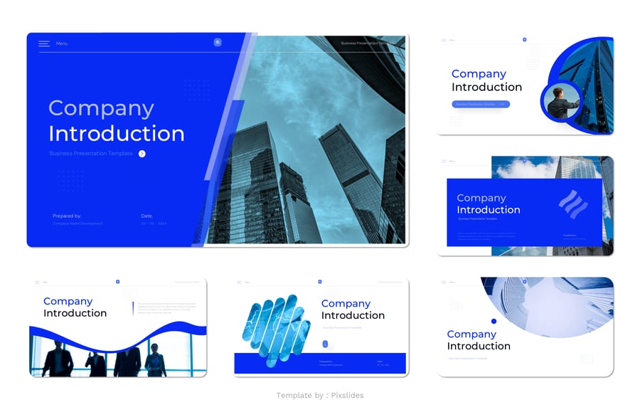 公司简介PPT模板 (PPTX)