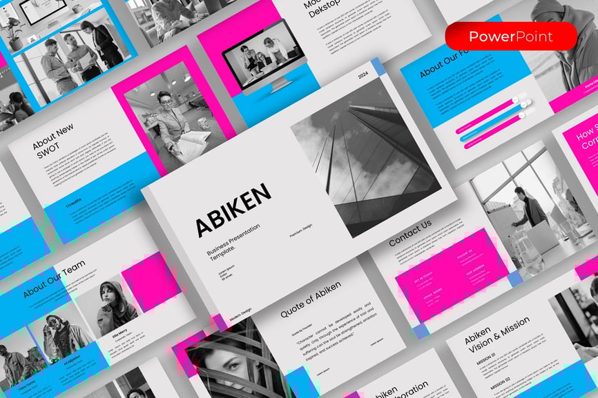 业务介绍PPT模板 (PPTX)