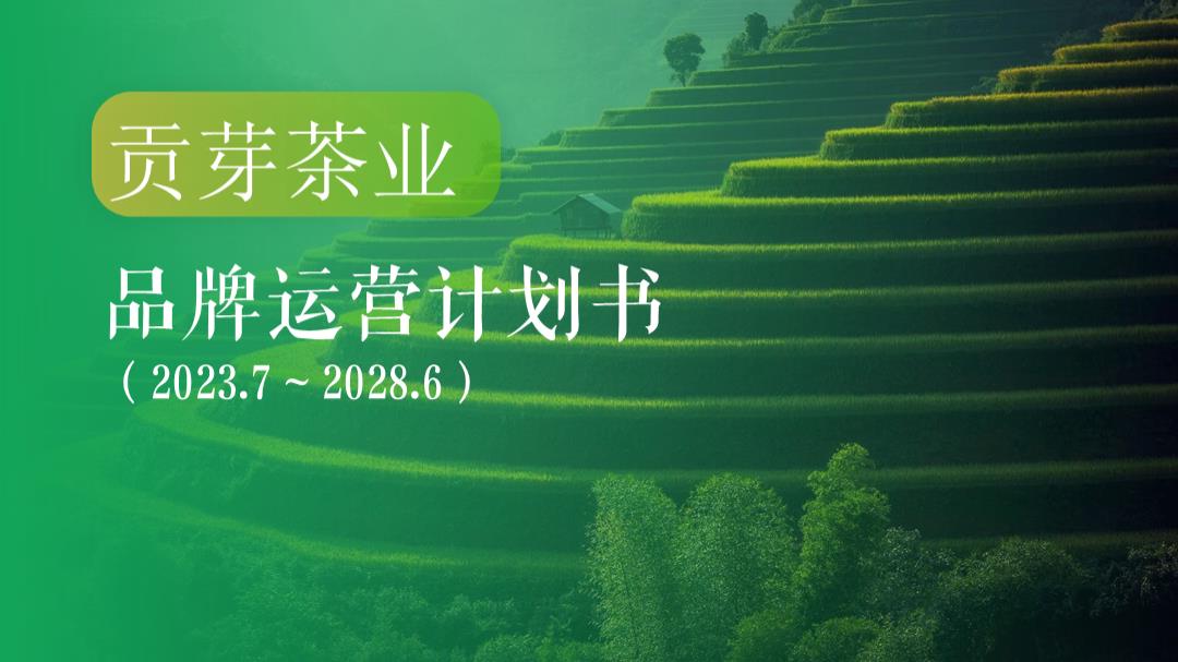 茶业品牌整合营销策略方案.pptx