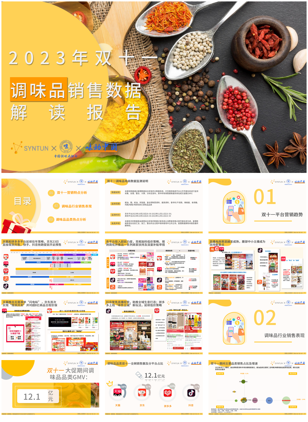 调味品行业:2023年双十一调味品销售数据解读报告.pdf