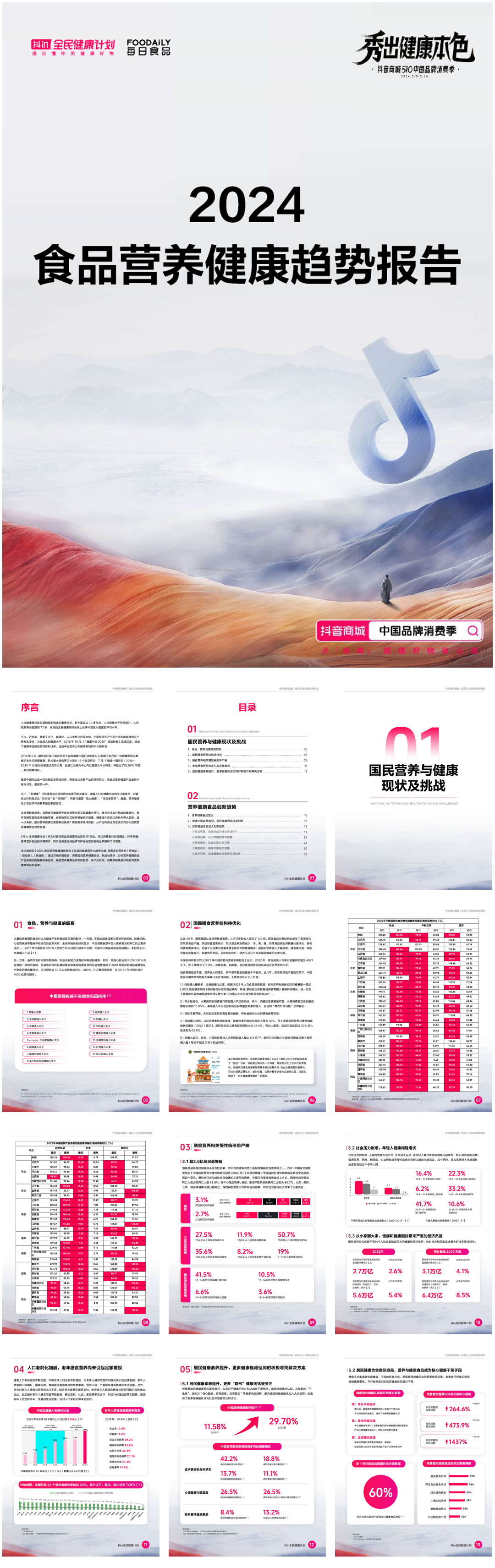 抖音商城：2024食品营养健康趋势报告.pdf
