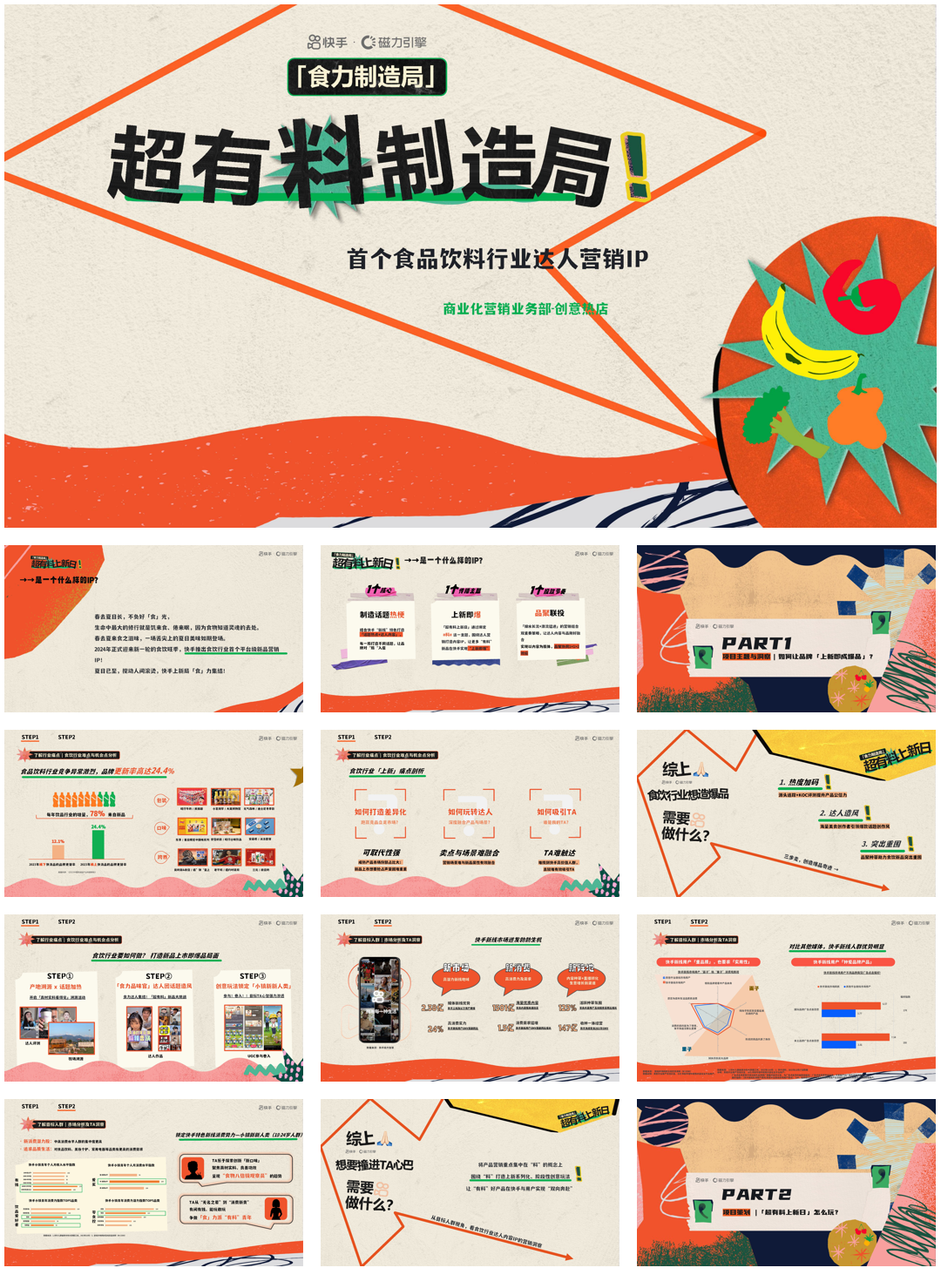 快手达人食品IP《超有料制造局》招商通案.pdf