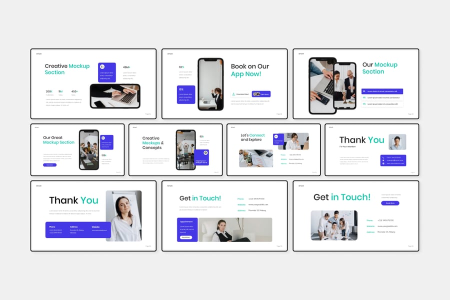 人工智能技术PPT模板 (PPTX)