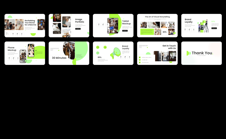 品牌指南PPT模板 (PPTX,PPT)