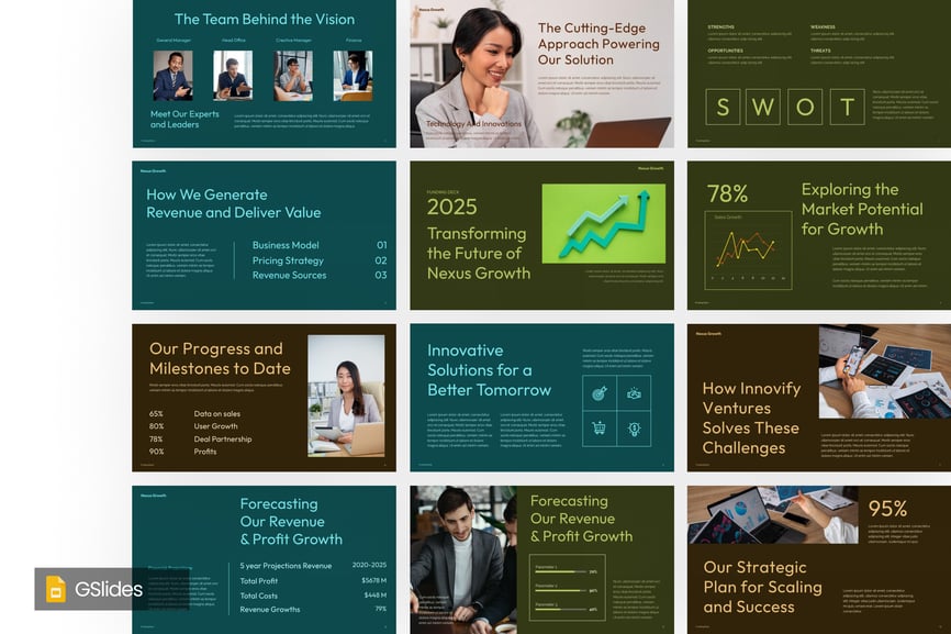 资金规划PPT模板 (PPTX)