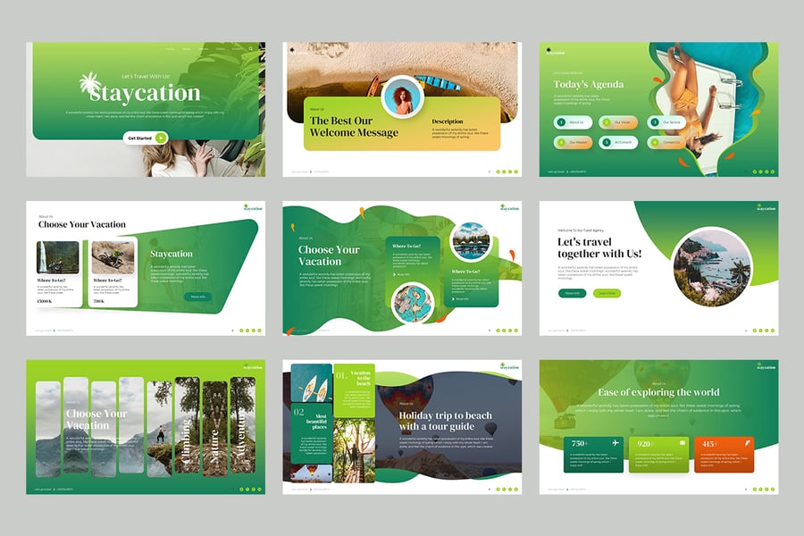 令人印象深刻的 PPT模板 (PPTX)