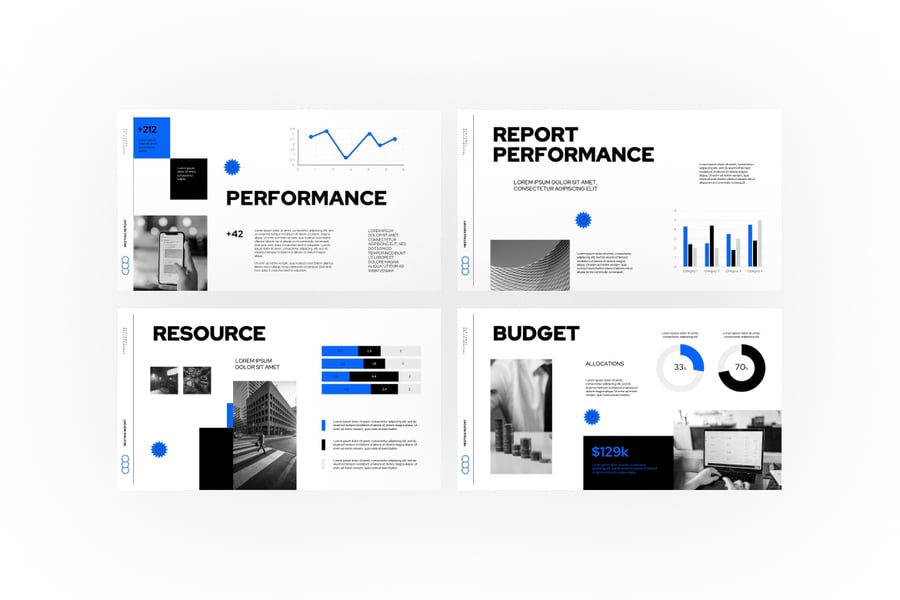 会议报告PPT模板 (PPTX)