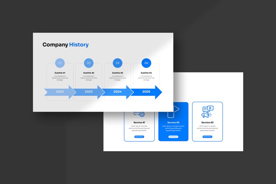 公司介绍PPT模板 (PPTX)