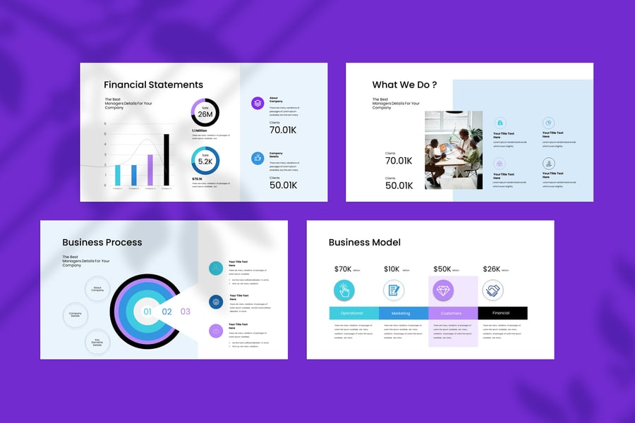 数字业务策略演示模板PPT模板