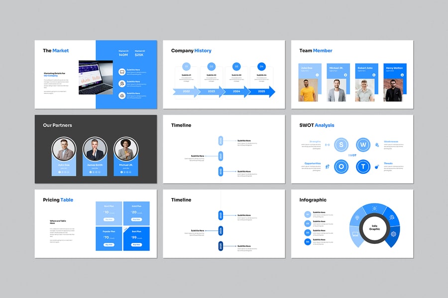 公司介绍PPT模板 (PPTX)