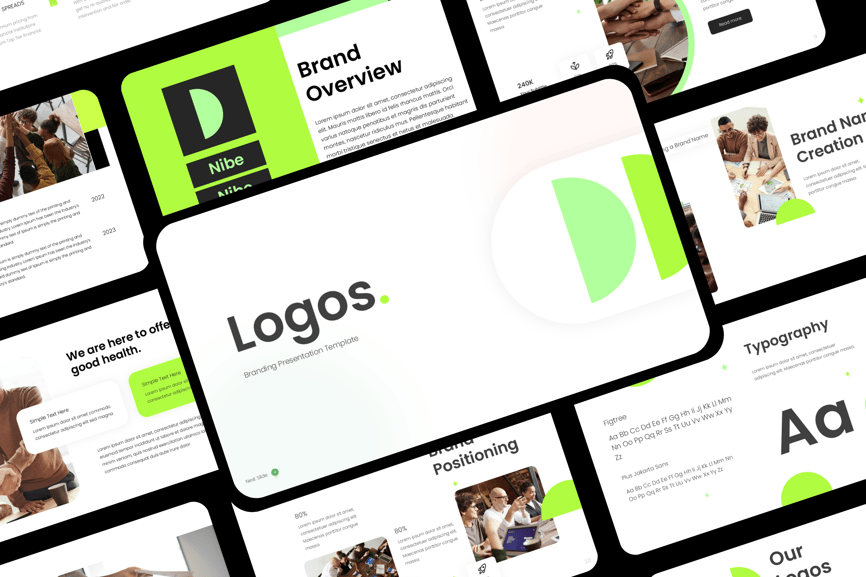 品牌指南PPT模板 (PPTX,PPT)