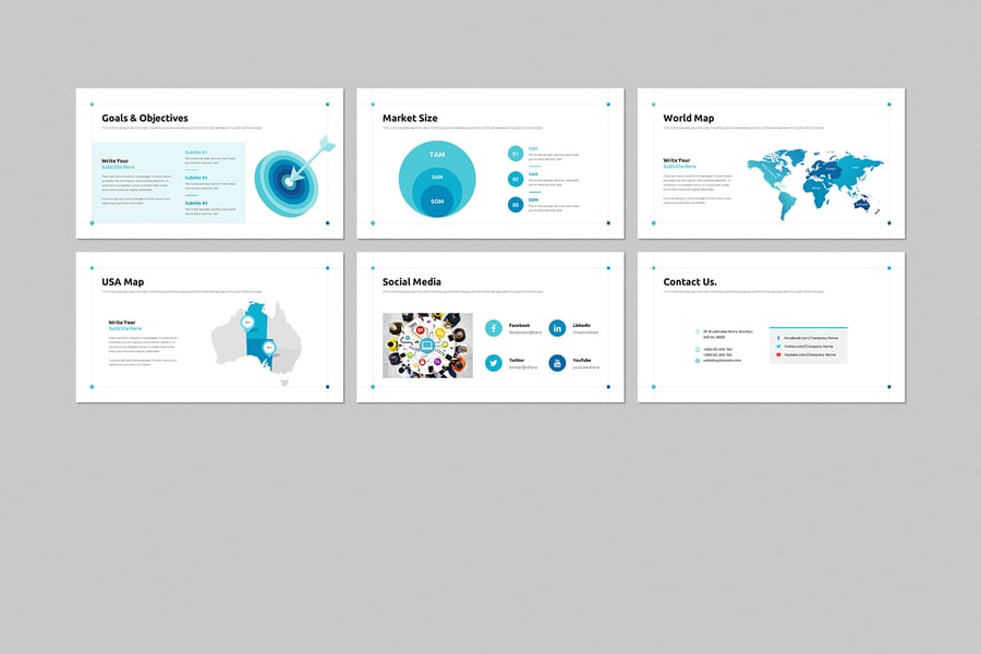 项目提案PPT模板 (PPTX)