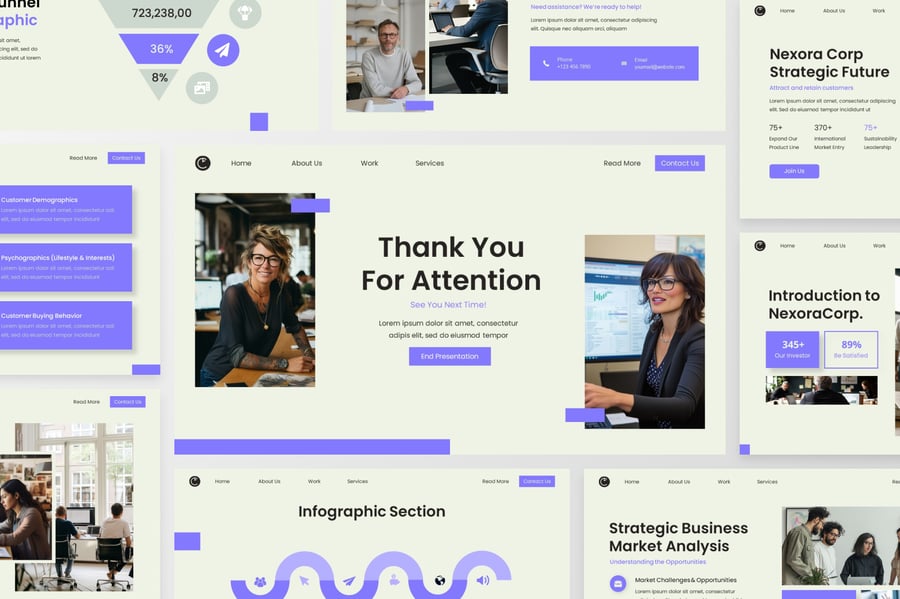 成功的秘密 -PPT模板 (PPTX)