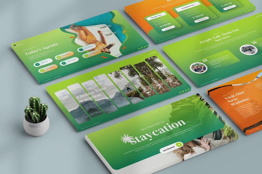 令人印象深刻的 PPT模板 (PPTX)