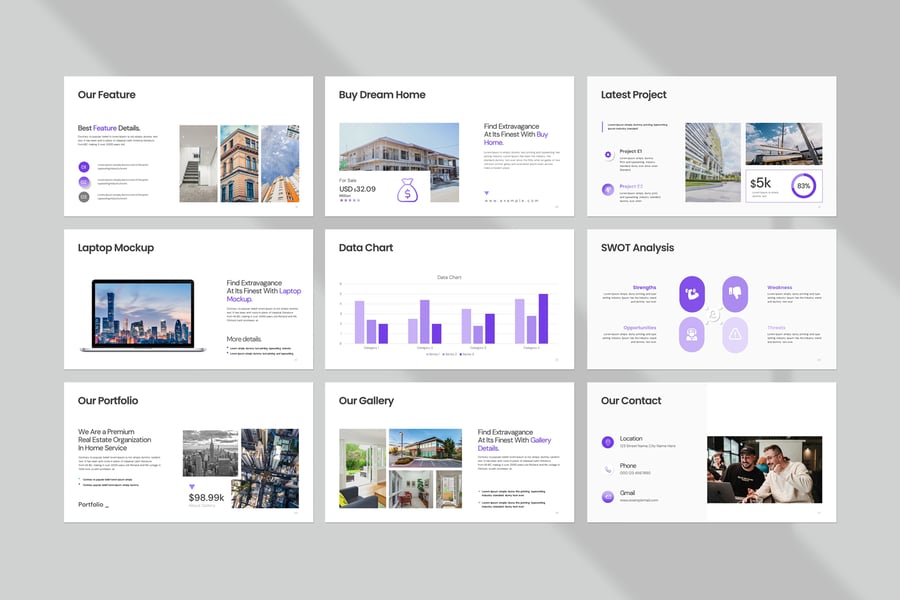 梦想之家(房地产)PPT模板