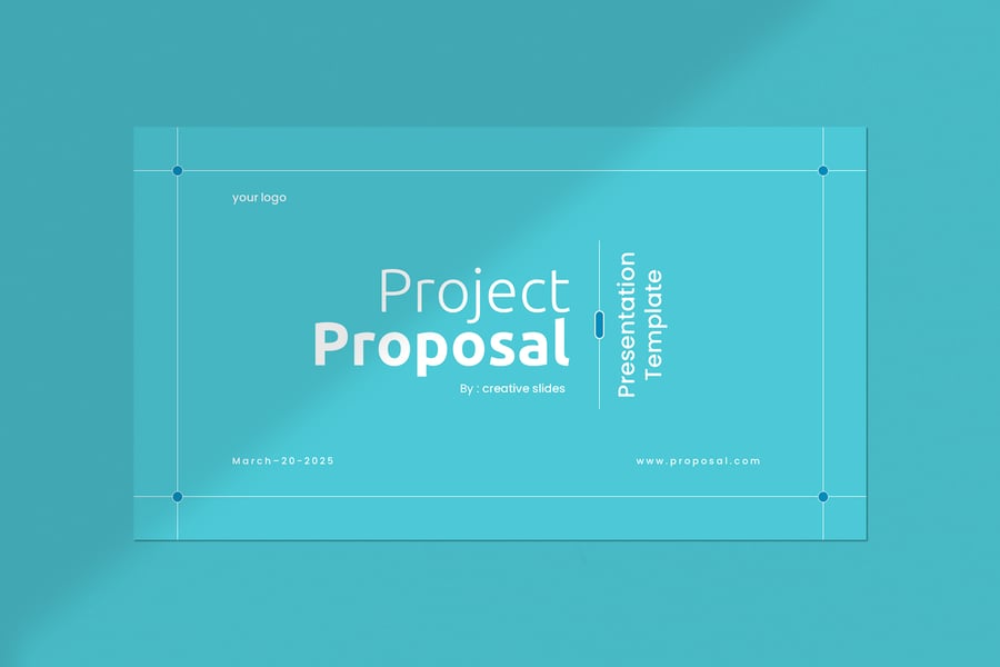 项目提案PPT模板 (PPTX)