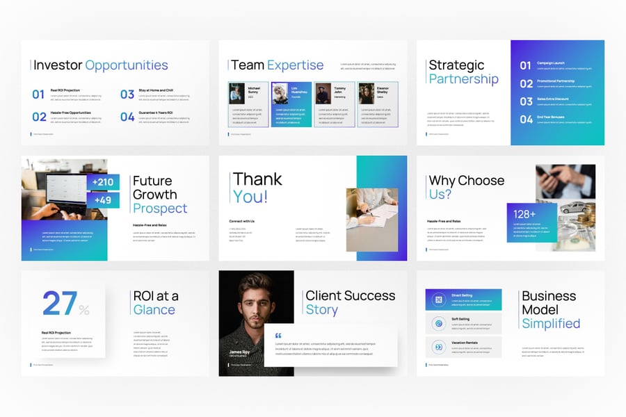 公司概述PPT模板 (PPTX)