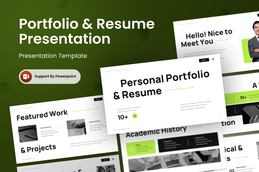 简历-PPT模板 (PPTX)