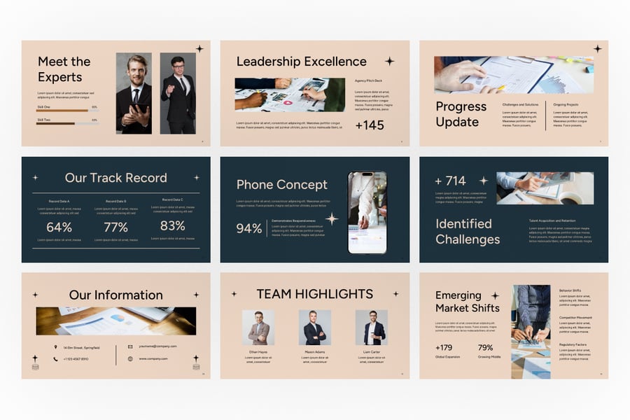 代理路演PPT模板 (PPTX)