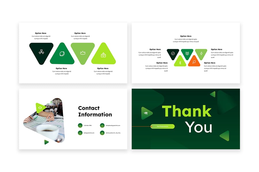 季度会议议程 PPT模板 (PPT,PPTX)