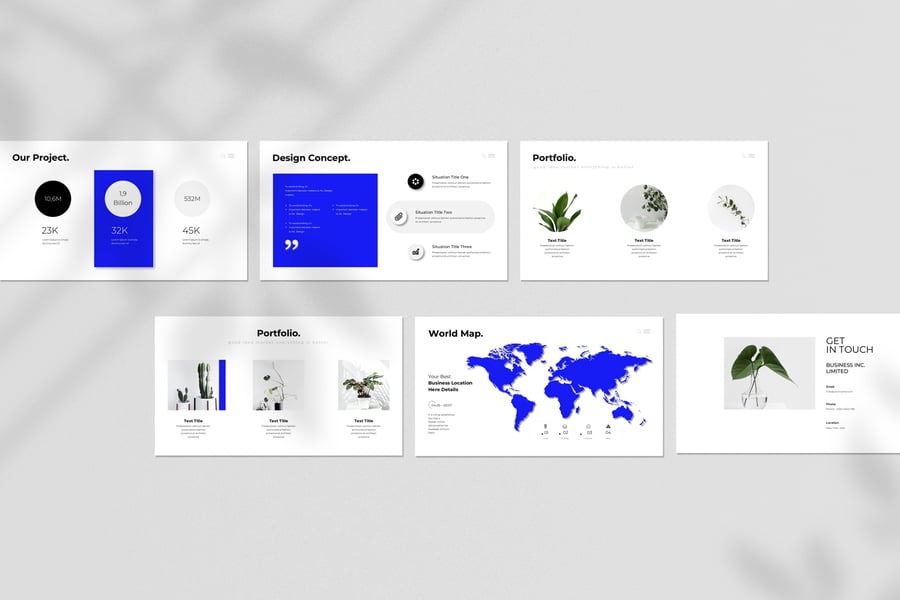 极简主义PPT模板 (PPTX)