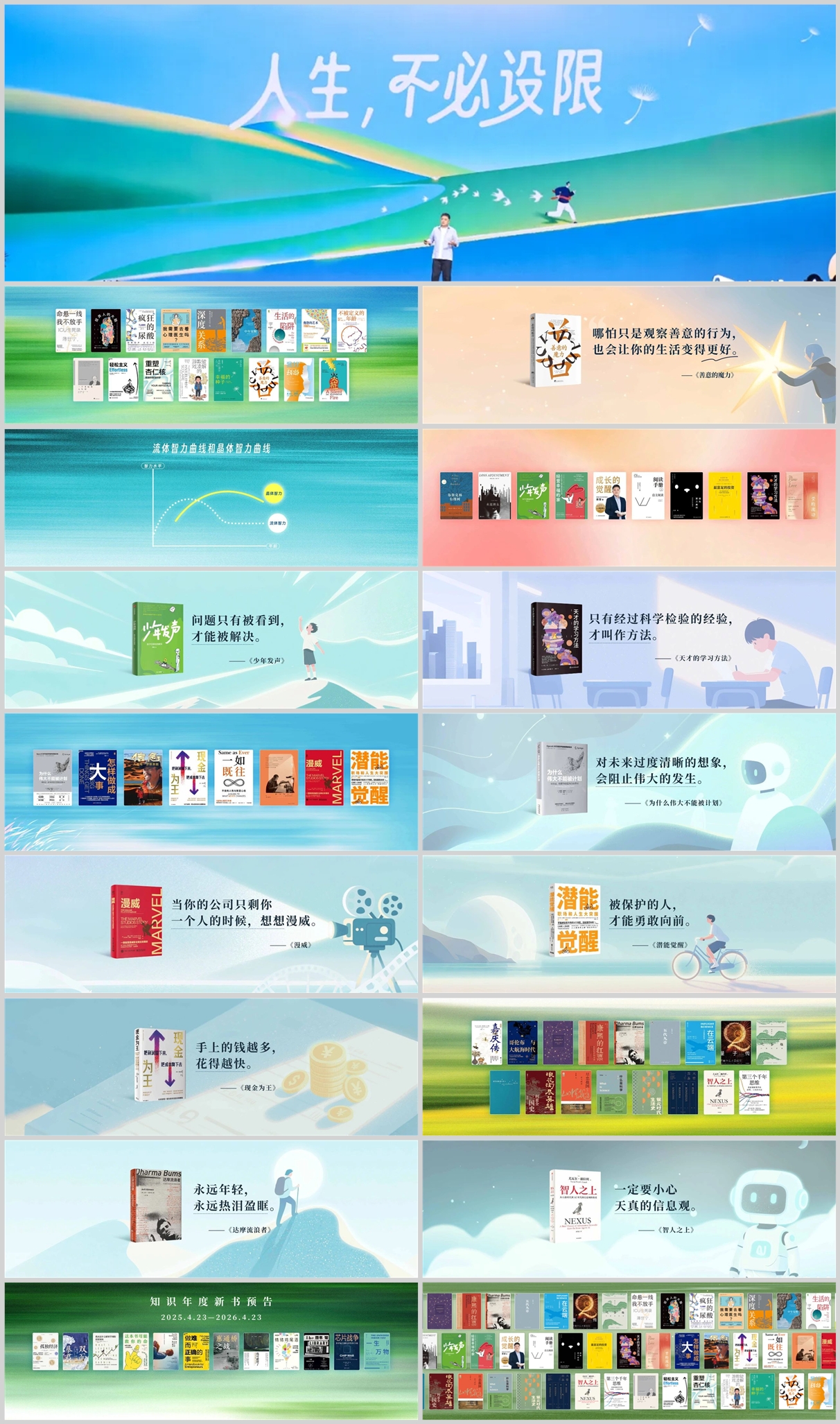 2025樊登年度演讲PPT精华灵感案例-16页