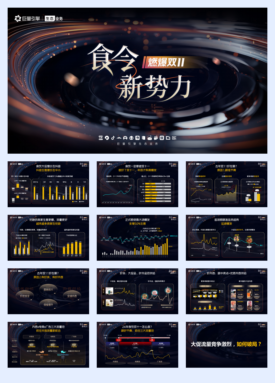 抖音24年双11食饮行业大促作战策略.pdf
