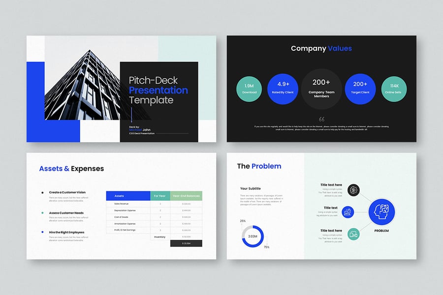 商业路演PPT模板 (PPTX)