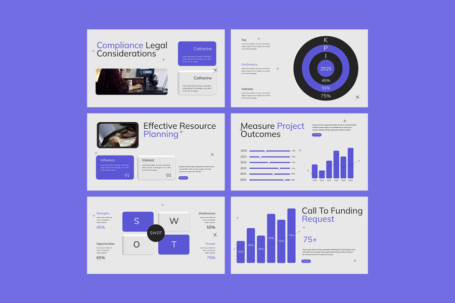 项目建议PPT模板 (PPTX)