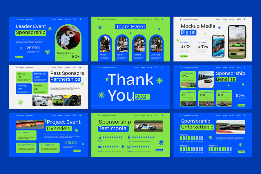 安全品牌交易和资金赞助PPT模板 (PPTX)