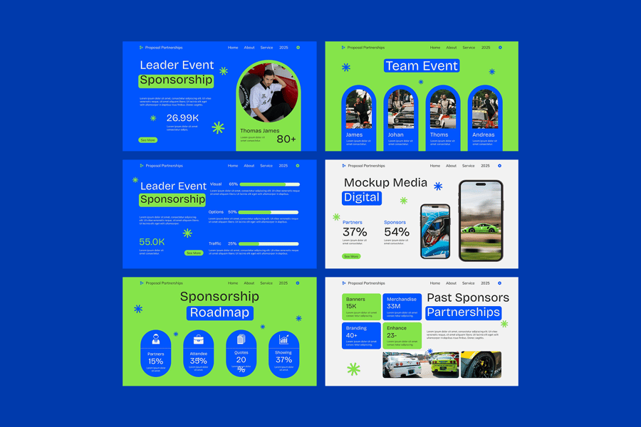 安全品牌交易和资金赞助PPT模板 (PPTX)