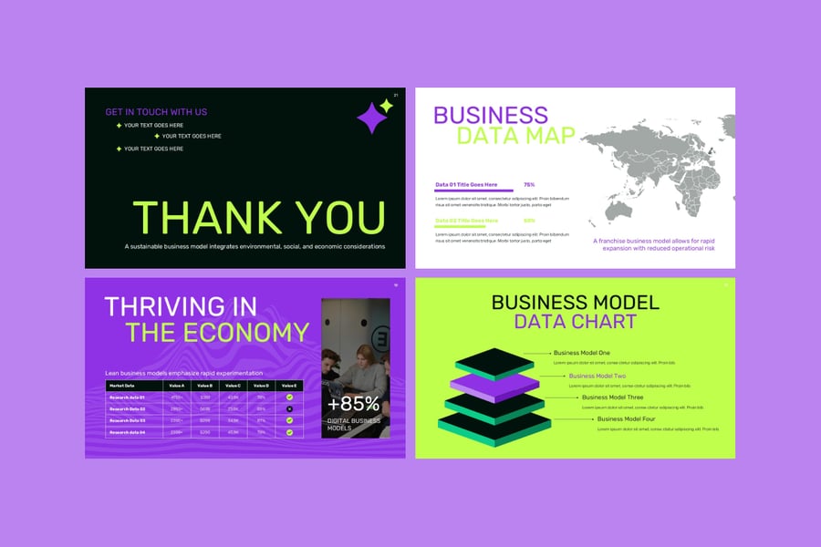 商业模式PPT模板 (PPTX)