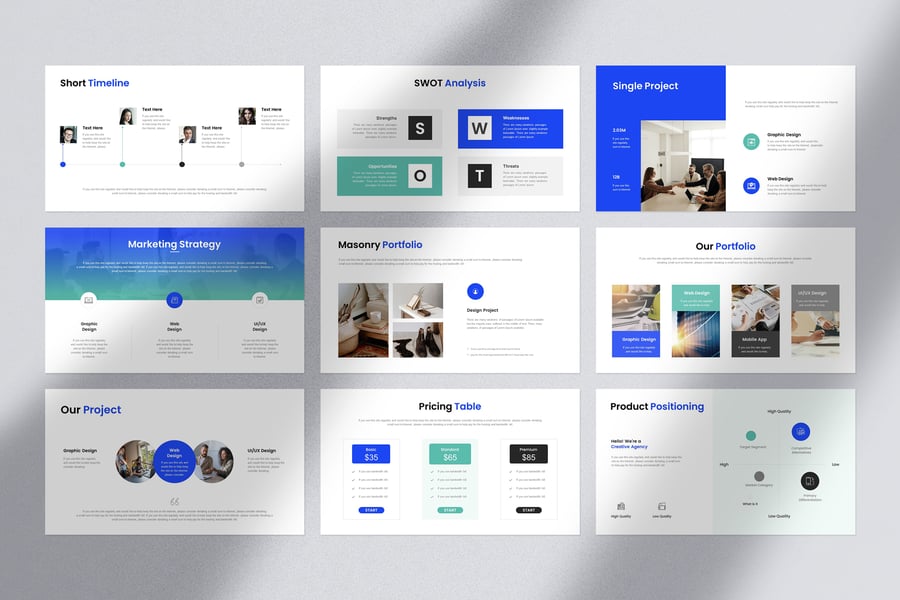 商业路演PPT模板 (PPTX)