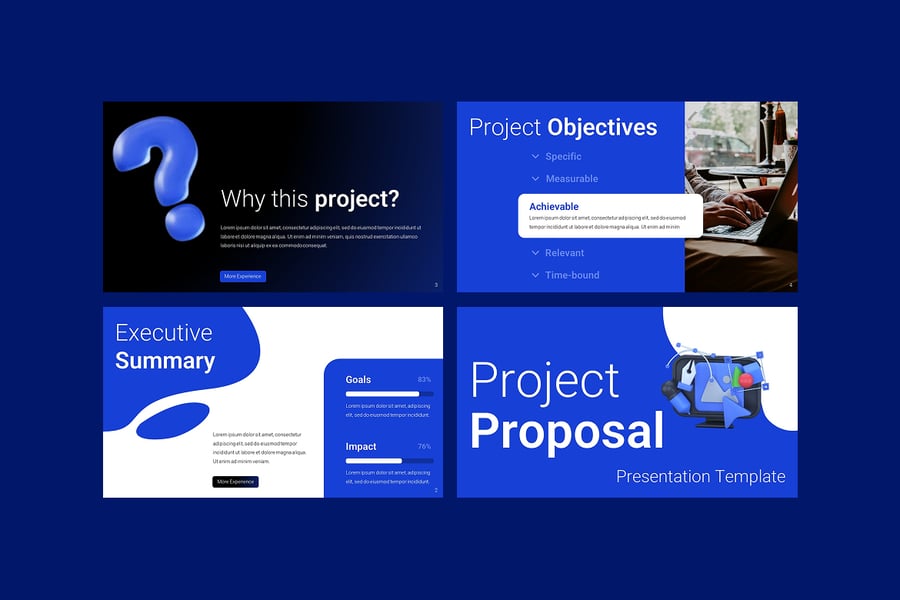 项目建议PPT模板 (PPTX)