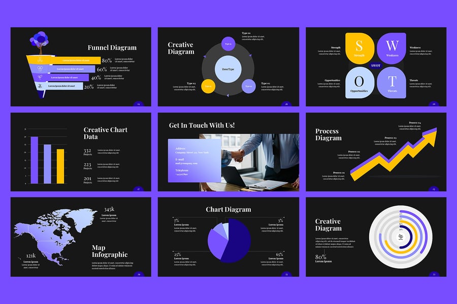 保险建议PPT模板 (PPTX)