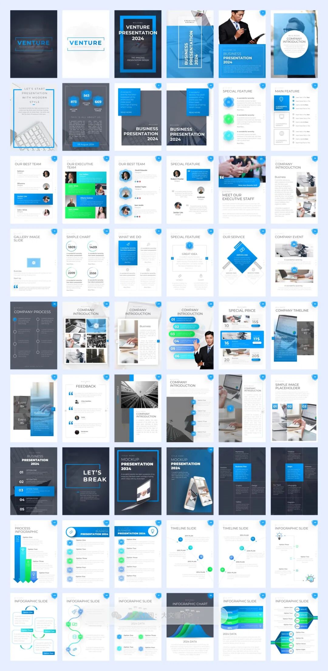 20套A4竖版PPT模板，不用再找了！[S01]