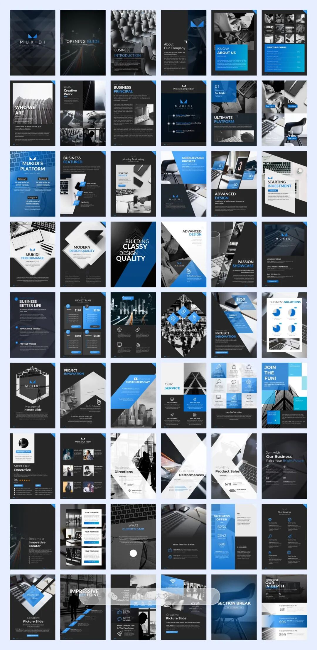 20套A4竖版PPT模板，不用再找了！[S01]