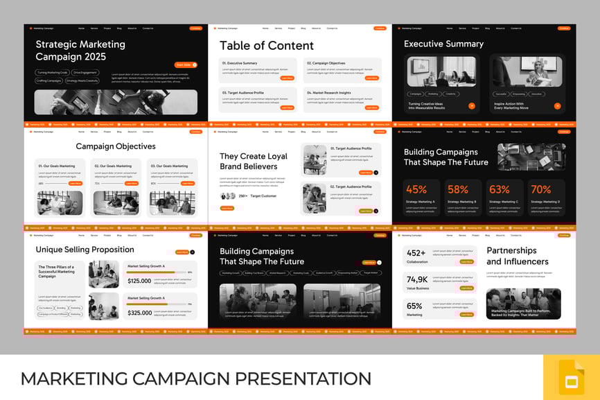 营销活动PPT模板 (PPTX)