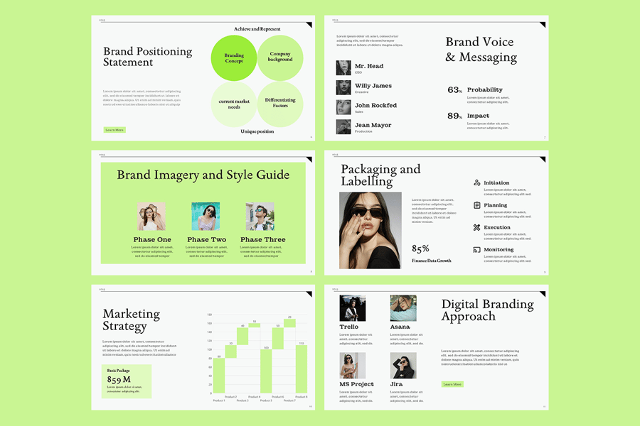 品牌建议PPT模板 (PPTX)