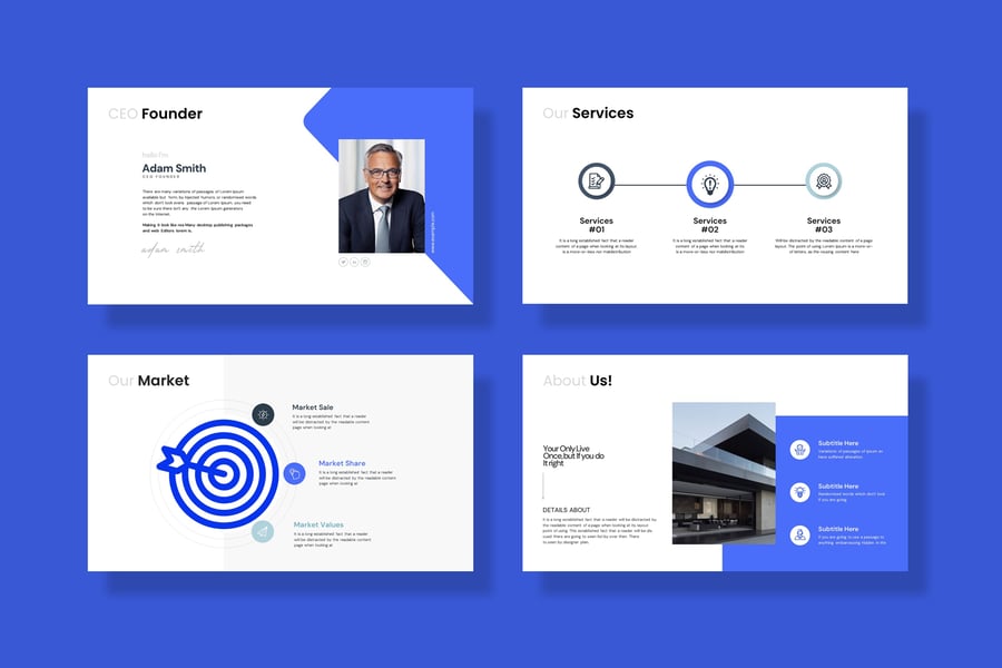 项目提案PPT模板 (PPTX)