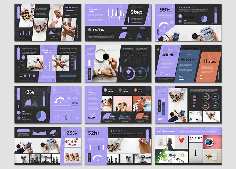 操作分析PPT模板 (PPTX)