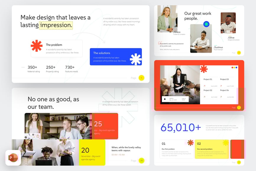 创意代理 PPT模板 (PPTX)