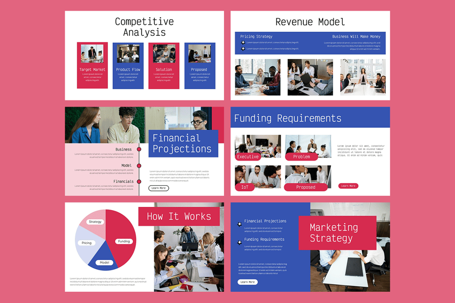 提案路演PPT模板 (PPTX)